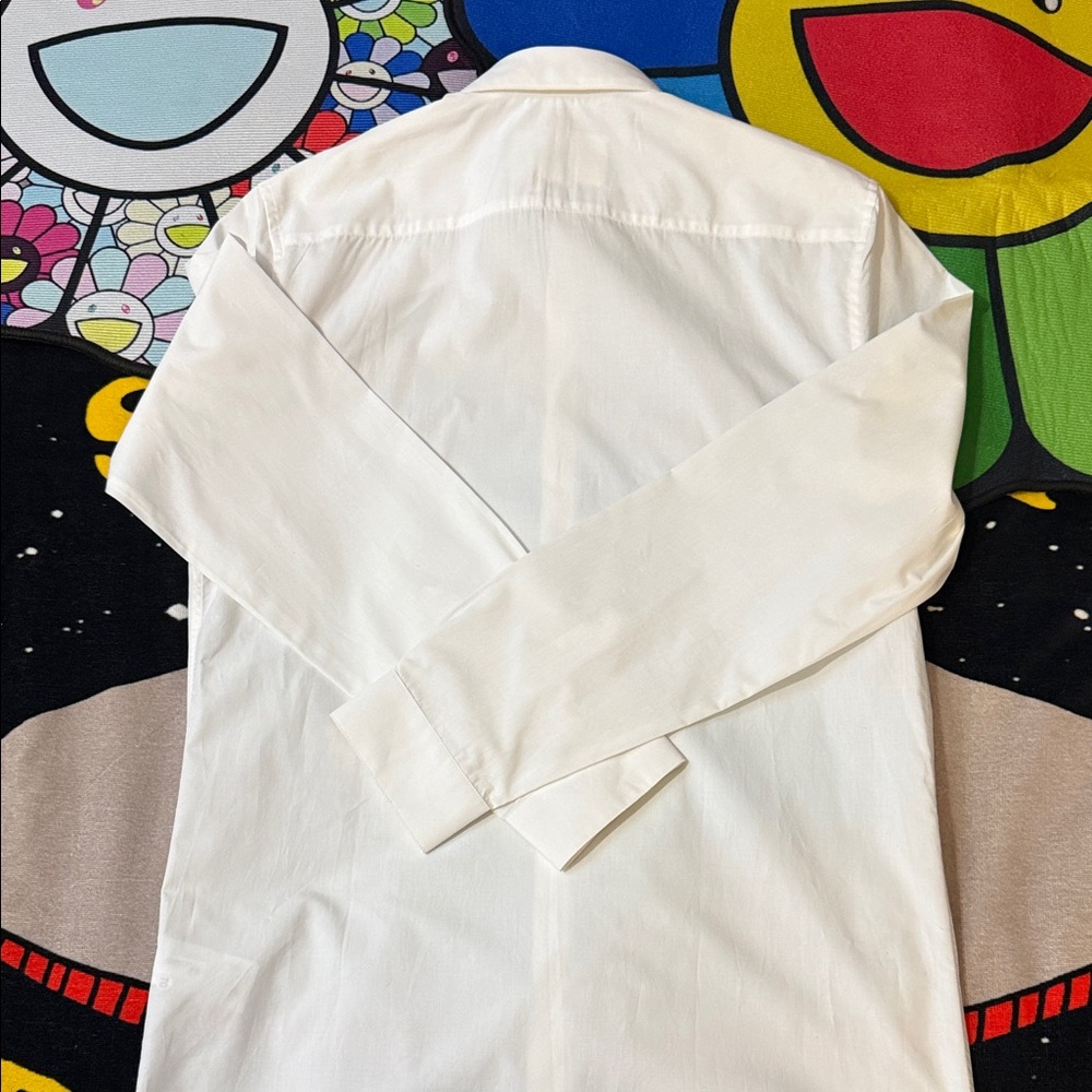 Lacoste Men's Elegant White Dress Shirt - Picture 12 of 13